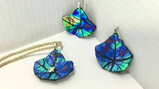 56 Etched Dichroic Leaves [upl. by Sulihpoeht479]