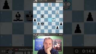 WIN WITH 01 SECONDS LEFT 🔥chess [upl. by Demetra]