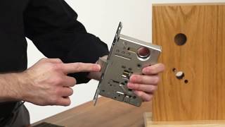 BEST 40H Mortise Lock Installation [upl. by Tyrus215]