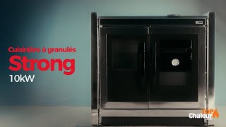 Cuisinière à granulés Strong 10kW  MBS [upl. by Circosta]