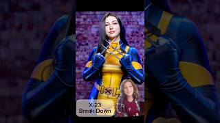 X23 BreakDown x23 cosplayreview cosplay cosplayer breakdown marvelcosplay xmen [upl. by Bevan]