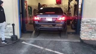 2012 Mercedes E63 AMG MUFFLER DELETE [upl. by Eybbob]