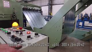 Slitting Line for Lipped Channel [upl. by Essirahs]