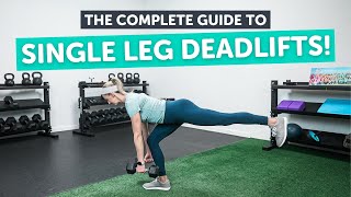 The Complete Guide to Single Leg Deadlifts a stepbystep progression [upl. by Aima]