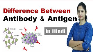 Difference between Antigen and Antibody  In Hindi  Science explored [upl. by Omsoc]