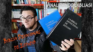 BIBLIA DE ESTUDIO DEVOCIONAL  Review y Reseña  ¡Analizando Biblias [upl. by Issie889]