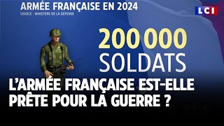 L’armée française estelle prête pour la guerre ｜LCI [upl. by Pliske]