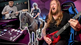 Pantera 10s Solo cover Ola Englund [upl. by Lilla]