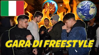 Italiani VS Stranieri  Gara di DISSING freestyle [upl. by Alorac]