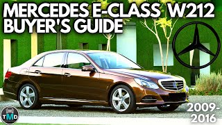 Used Mercedes EClass W212 Buyers guide 20092016 Avoid faults and common problems CDICGI [upl. by Checani225]