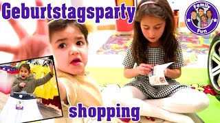 MEGA SHOPPINGTOUR FASCHINGSKOSTÜM und GEBURTSTAGSPARTY Vlog 50 Our life FAMILY FUN [upl. by Anekahs]