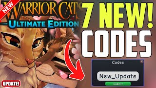 ⚠️VALENTINE Codes⚠️ WARRIOR CATS CODES 2023  ROBLOX WARRIOR CATS ULTIMATE EDITION CODES [upl. by Paulette535]