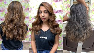 Foil Balayage hair color and hair cut [upl. by Wye569]