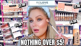 NEW DRUGSTORE Makeup Brand ALL UNDER 5 🤯 is it any good Relove by Revolution  Kelly Strack [upl. by Tonie30]