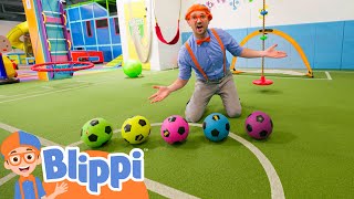 Blippi’s Has A Fun Day of Color Play  Blippis Stories and Adventures for Kids  Moonbug Kids [upl. by Maclean321]