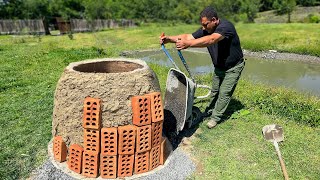 Built A Tandoor For A Gourmet Dish Lamb In A Tandoor On A Mountain Top [upl. by Shelli]