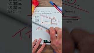 Teorema de Tales matematica geometria [upl. by Bunns]