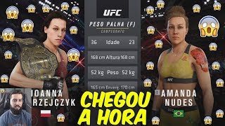 LUTA ÉPICA PELO CINTURÃO  EA SPORTS UFC 3 MODO CARREIRA Temp2 Ep6 [upl. by Cimah]