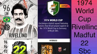 1974 World Cup Rivellino Madfut 22 Sbc Solution [upl. by Chrissa]