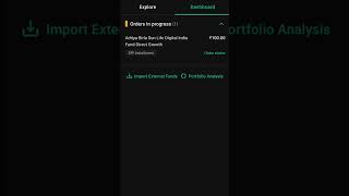 Shorts How To Cancel Mutual Fund Order in Groww App [upl. by Cirded]