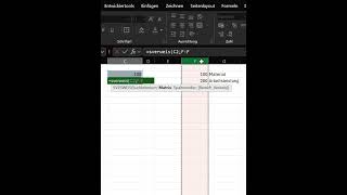 Durch bestimmte Eingabe in andere Zelle einen Wert ausgeben🔥 exceltips exceltricks exceltutorial [upl. by Llehsim397]