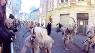 Krampus Parade Graz  Austria December 2013 [upl. by Clorinda10]