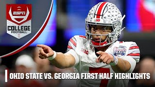 Ohio State vs Georgia First Half Highlights  College Football Playoff [upl. by Resa]