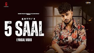 5 Saal  Kotti  5 Salla Da Pyar  New Punjabi Song 2023  Latest Punjabi Songs 2023 [upl. by Winton58]