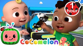 Wheels on the Recycling Truck with JJ and Cody  CoComelon Nursery Rhymes amp Kids Songs [upl. by Cordelie]