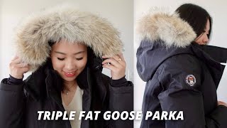 Triple FAT Goose Parka  Winter Jacket Review Hartwell Parka [upl. by Alatea]