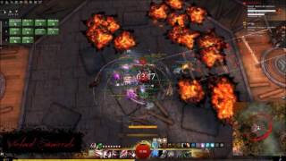 Gw2 Sabetha 440min 420 left Daredevil [upl. by Ataynik]