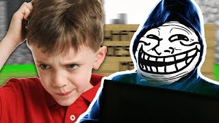 I FOUND AND TROLLED THE NICEST KID ON BEDWARS Trolling In Minecraft [upl. by Aihselef]