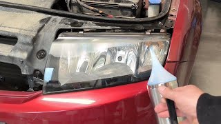 How To Restore Headlights Permanently  Polish Headlights [upl. by Iverson778]