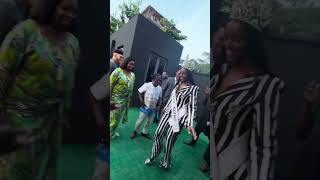 DBanj Dancing With Chidimma Adetshina Miss Universe Nigeria [upl. by Cinom695]