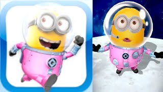 Despicable Me Minion Rush  ASTRONAUT MINION New Moon PowerUp [upl. by Ragde146]