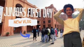 JUNIORS FIRST DAY IN UNIVERSITY  FIRST DAY OF JUNIOR YEAR  FUNNY VIDEO  UVAS LAHORE [upl. by Corson]