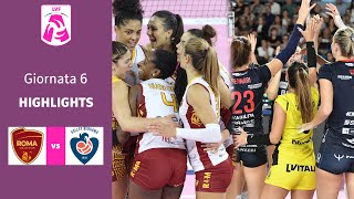 Roma  Bergamo  Highlights  6 Giornata Campionato 2324  Lega Volley Femminile [upl. by Tica]