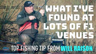 What I LEARNED At F1 Venues  Will Raison Top Fishing Tip [upl. by Roye]