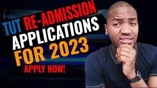 How to reapply at TUT for 2023 online  TUT readmissions for rejected or internal students [upl. by Adidnac186]