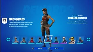 How To Play As Any Skin In Fortnite Renegade Raider Galaxy and more [upl. by Islaen]