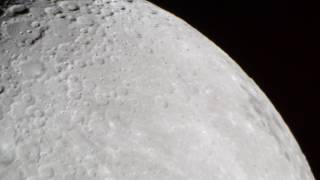 Celestron 8SE with Televue 4x barlow shooting video of moon [upl. by Rowley100]