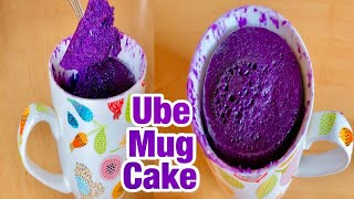 Ube Mug cake in just 3 minutes moist and soft [upl. by Eeryn]