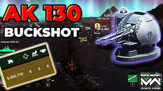 USS Arkansas With AK130 BUCKSHOT  MODERN WARSHIP  ULTRA SETTING 2K [upl. by Chemesh]