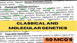 Classical And Molecular GeneticsChapter 3FisheriesExam [upl. by Eon]