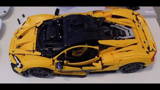 Lego Technic McLaren P1 42172 part 08 in 4K [upl. by Nidak171]