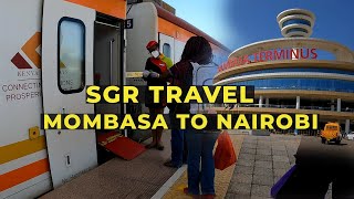 The Fastest SGR Train  Madaraka Express Mombasa to Nairobi [upl. by Elocal91]