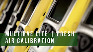 FarrWest HOW TO  Rae Systems MultiRAE Lite Fresh Air Calibration  Gas Detection Episode 2 [upl. by Wirth]