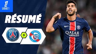 PSG  Strasbourg 42 Résumé  Ligue 1  20242025 [upl. by Aicineohp]