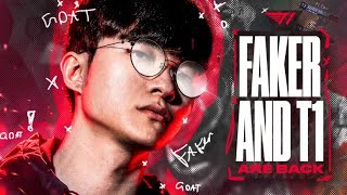 FAKER AND T1 ARE BACK VS NS  LCK SUMMER 2024  CAEDREL [upl. by Brawley]