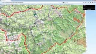 Using the Qgis2threejs plugin to visualise GIS layers in 25D [upl. by Seessel458]